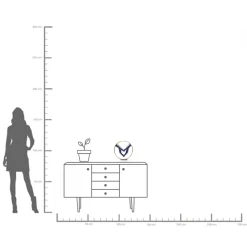 Deko Objekt Elements Heart Hand 33cm