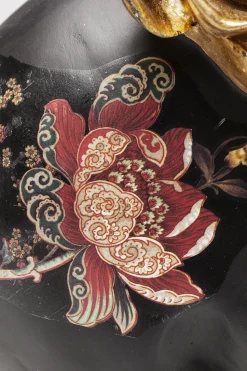 Deko Objekt Flower Skull 22cm