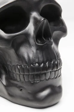 Deko Objekt Flower Skull 22cm