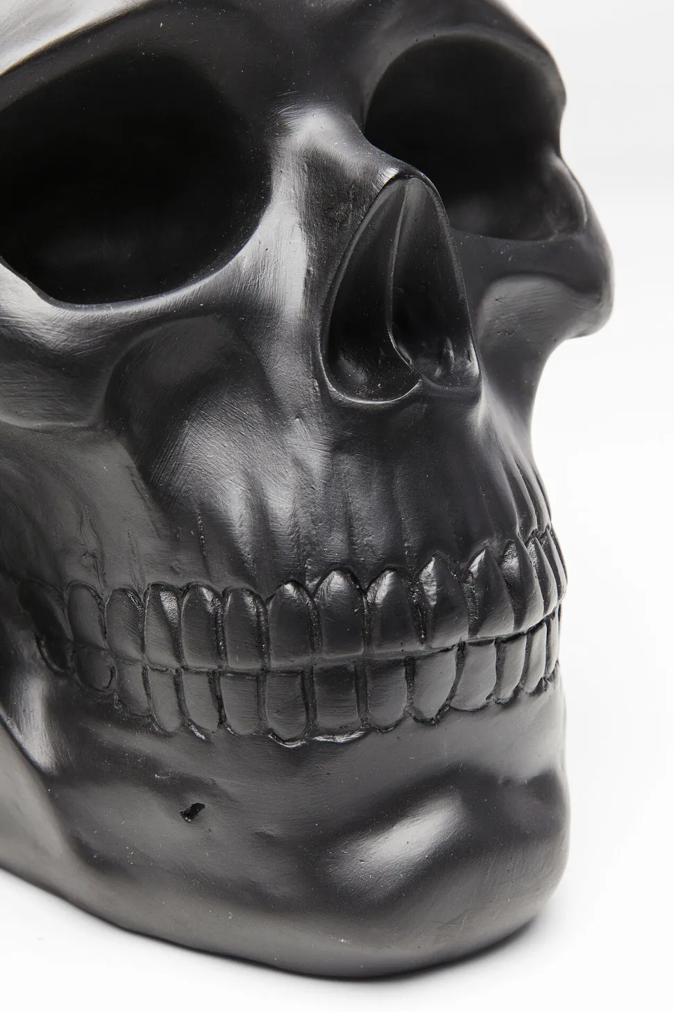 Deko Objekt Flower Skull 22cm