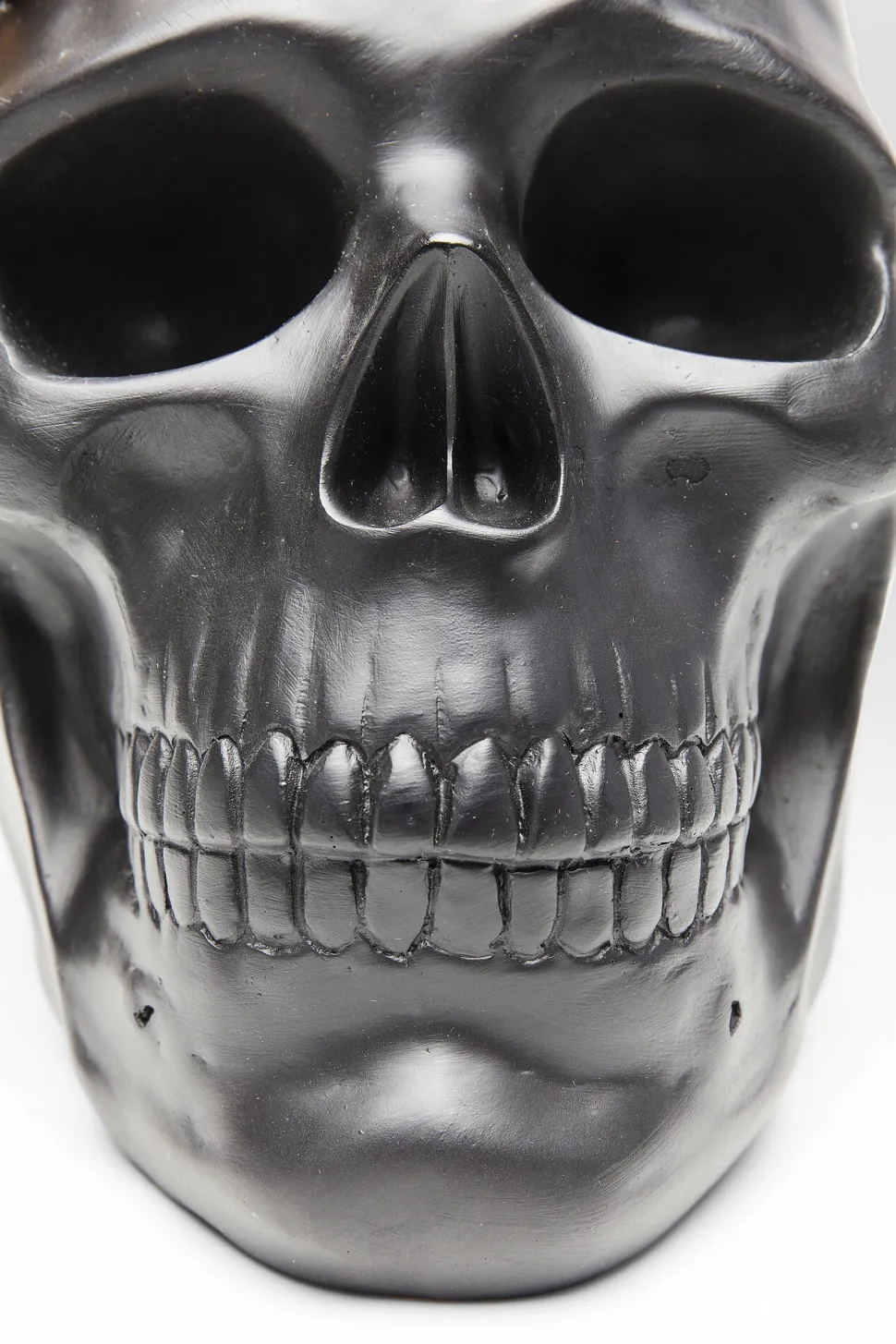 Deko Objekt Flower Skull 22cm