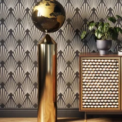 Deko Objekt Globe Top Gold 132cm