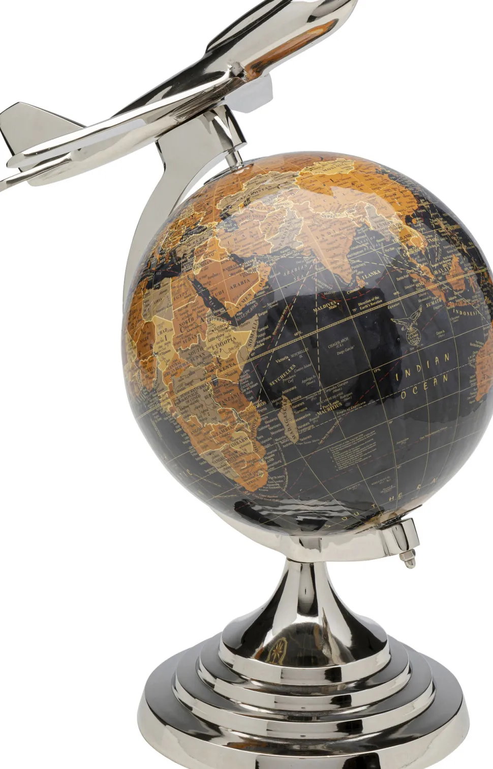 Deko Objekt Globe Top Plane 39cm
