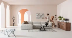 Deko Objekt Globe Top Schwarz 40cm