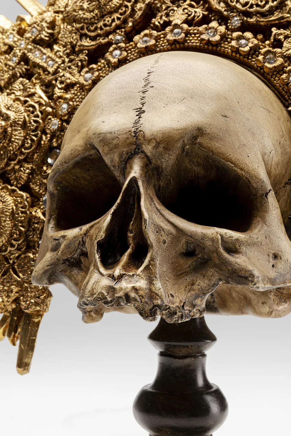 Deko Objekt King Skull 42cm