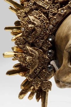 Deko Objekt King Skull 42cm