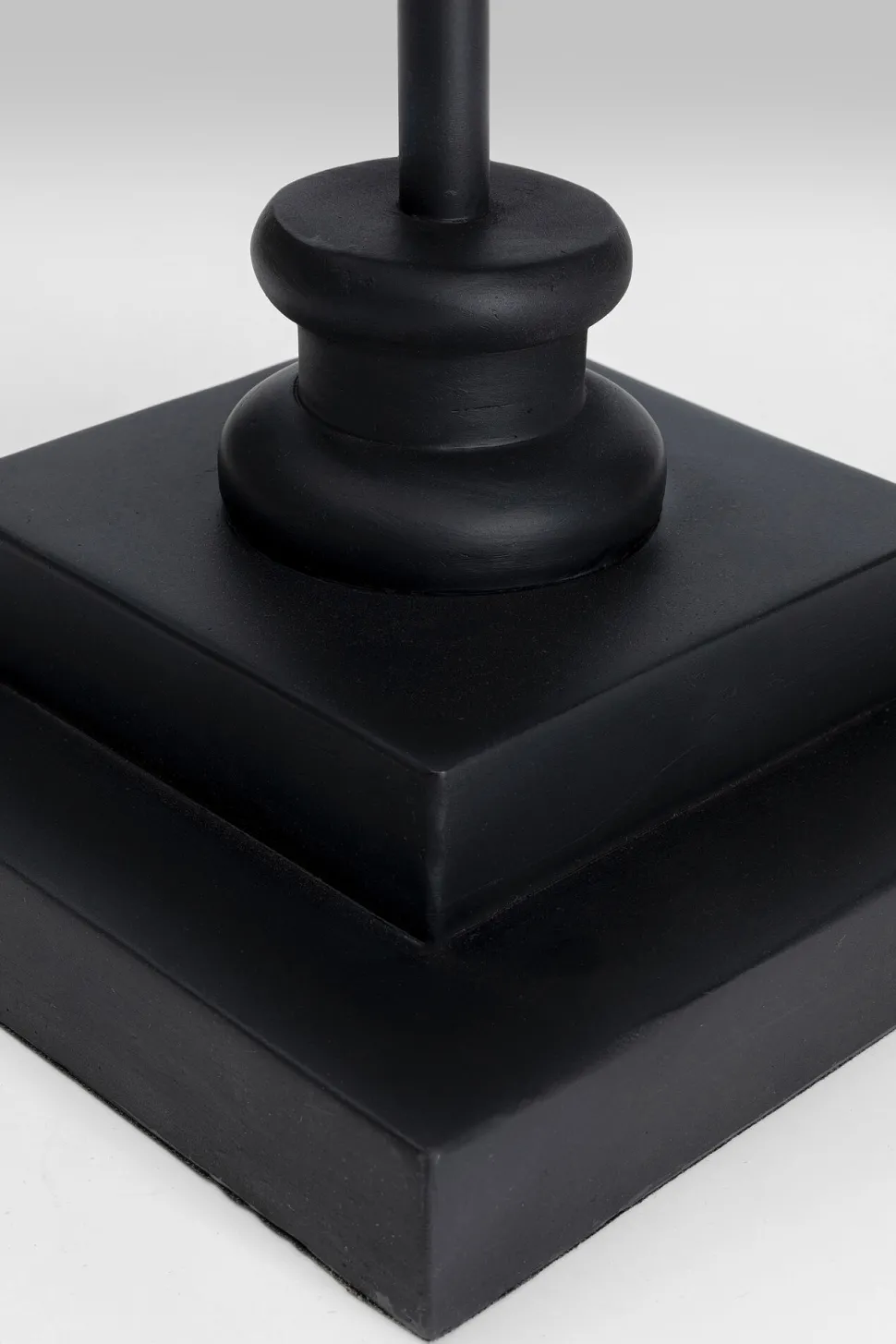 Deko Objekt King Skull Schwarz 49cm