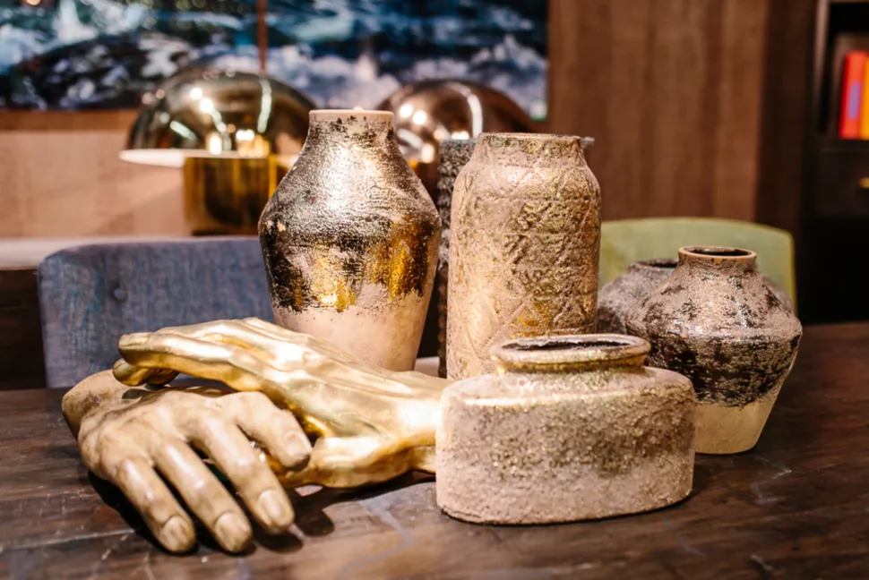 Deko Objekt Mano Gold 35cm