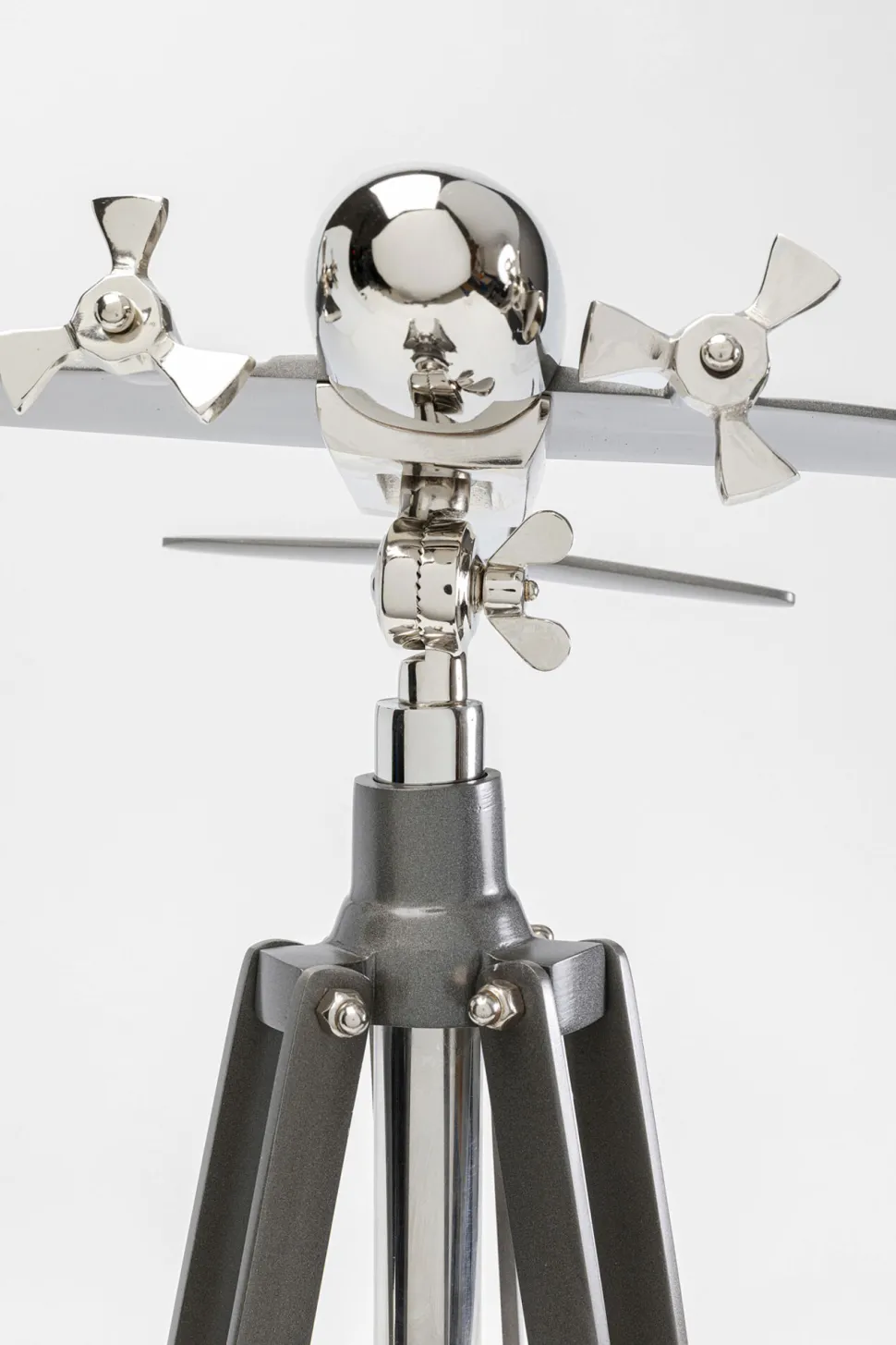 Deko Objekt Plane Tripod 54cm