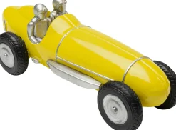 Deko Objekt Racing Car Gelb 9cm