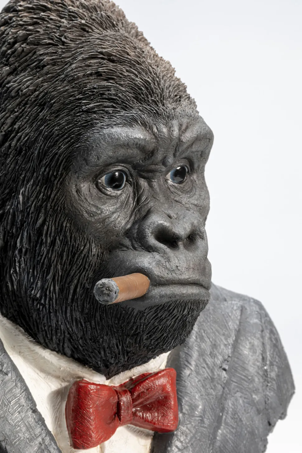 Deko Objekt Smoking Gorilla 48cm