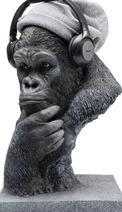 Deko Objekt Thinking Gorilla Head 49cm