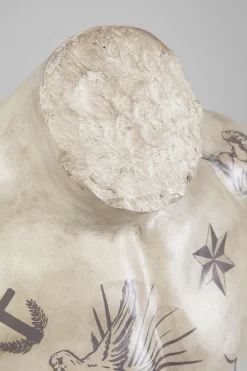 Deko Objekt Torso Tattoo