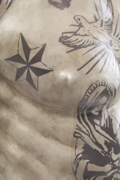 Deko Objekt Torso Tattoo