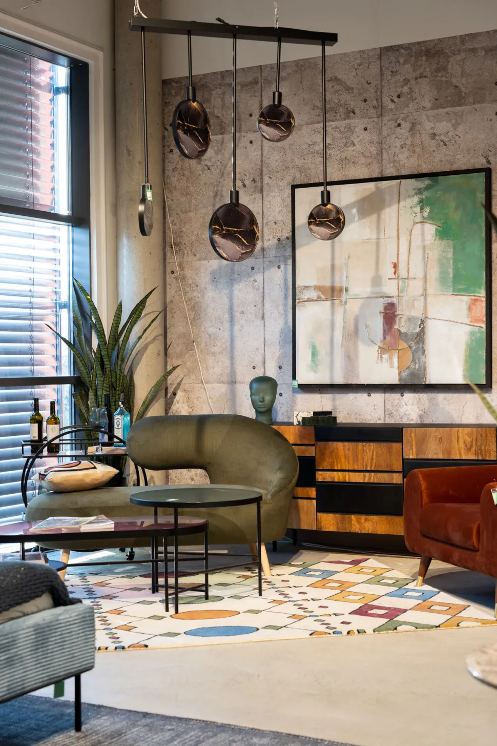 Deko Pflanze Sansewieria 155cm