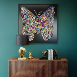 Deko Rahmen Farfalla 120x120cm