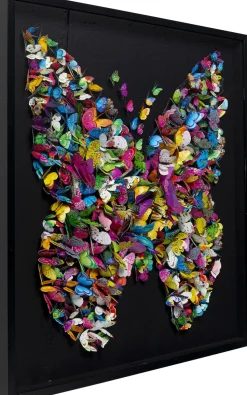 Deko Rahmen Farfalla 120x120cm