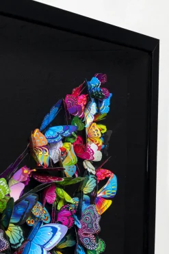 Deko Rahmen Farfalla 120x120cm