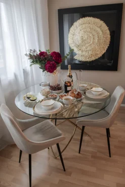 Deko Rahmen Golden Snail 120x120cm