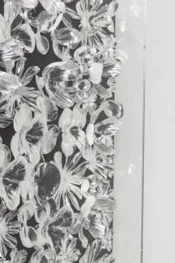 Deko Rahmen Silver Flower 100x100cm