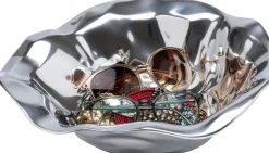 Deko Schale Jade Silber Ø30cm