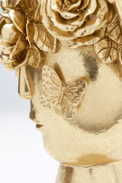 Deko Vase Flowercrown Gold 20cm