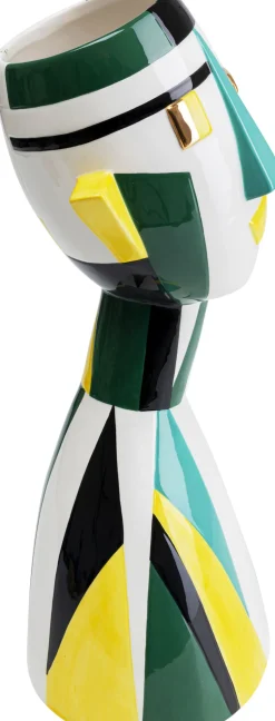 Deko Vase Happy Face 43cm