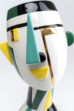 Deko Vase Happy Face 43cm