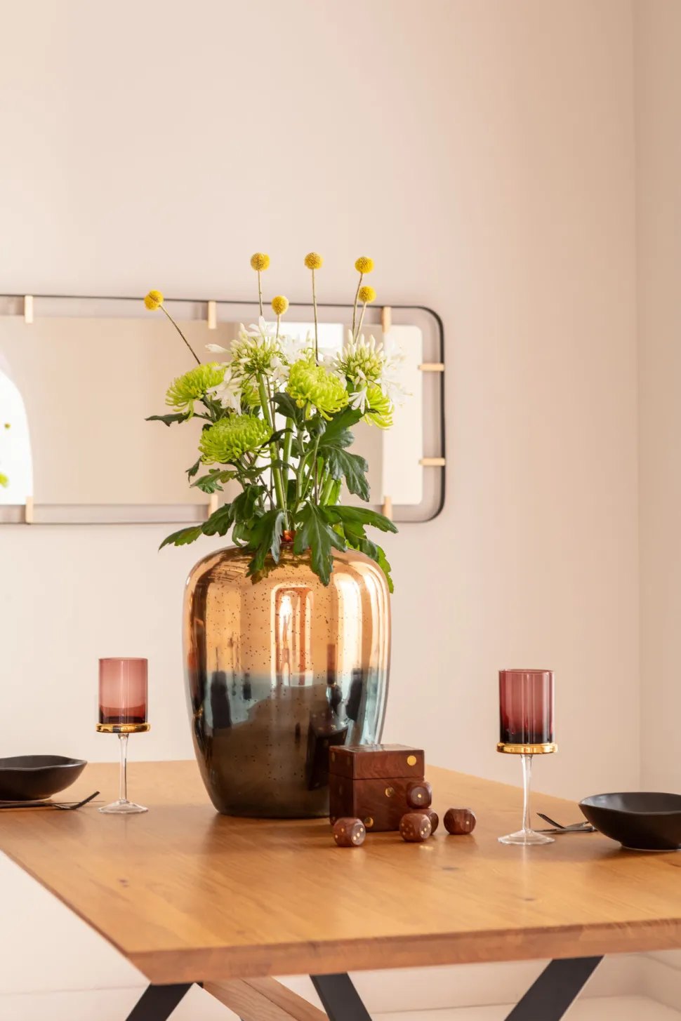 Deko Vase Lizy Shine Multi 41cm