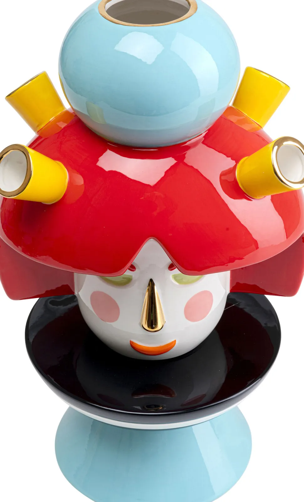 Deko Vase Puppet Girl 36cm