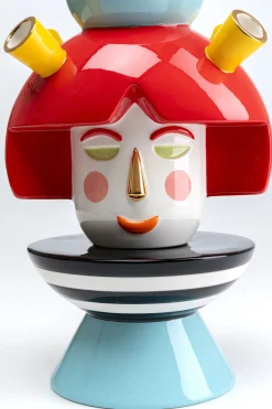 Deko Vase Puppet Girl 36cm