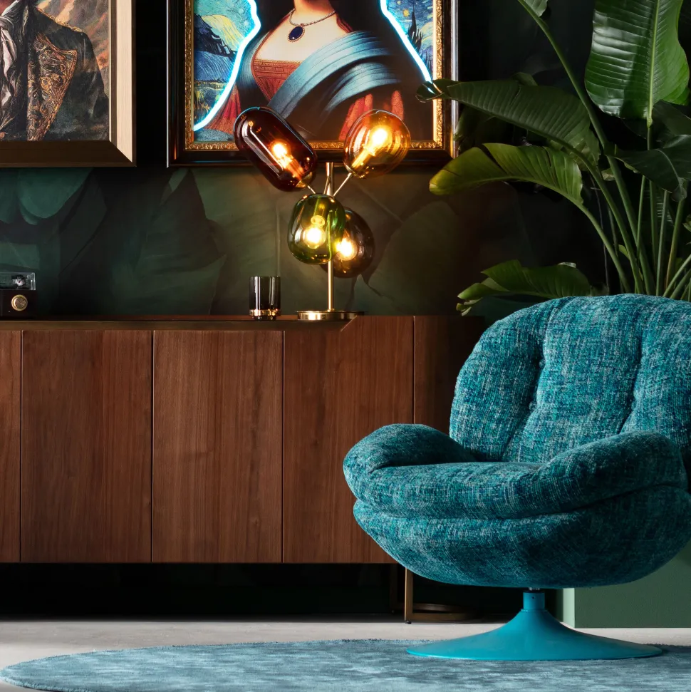 Drehsessel Cosy Blau