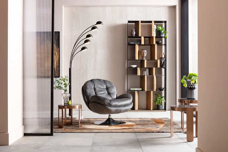 Drehsessel Cosy Grau