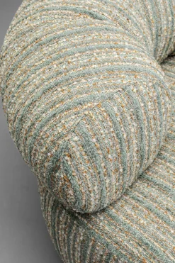 Drehsessel Couture Stripes Blau