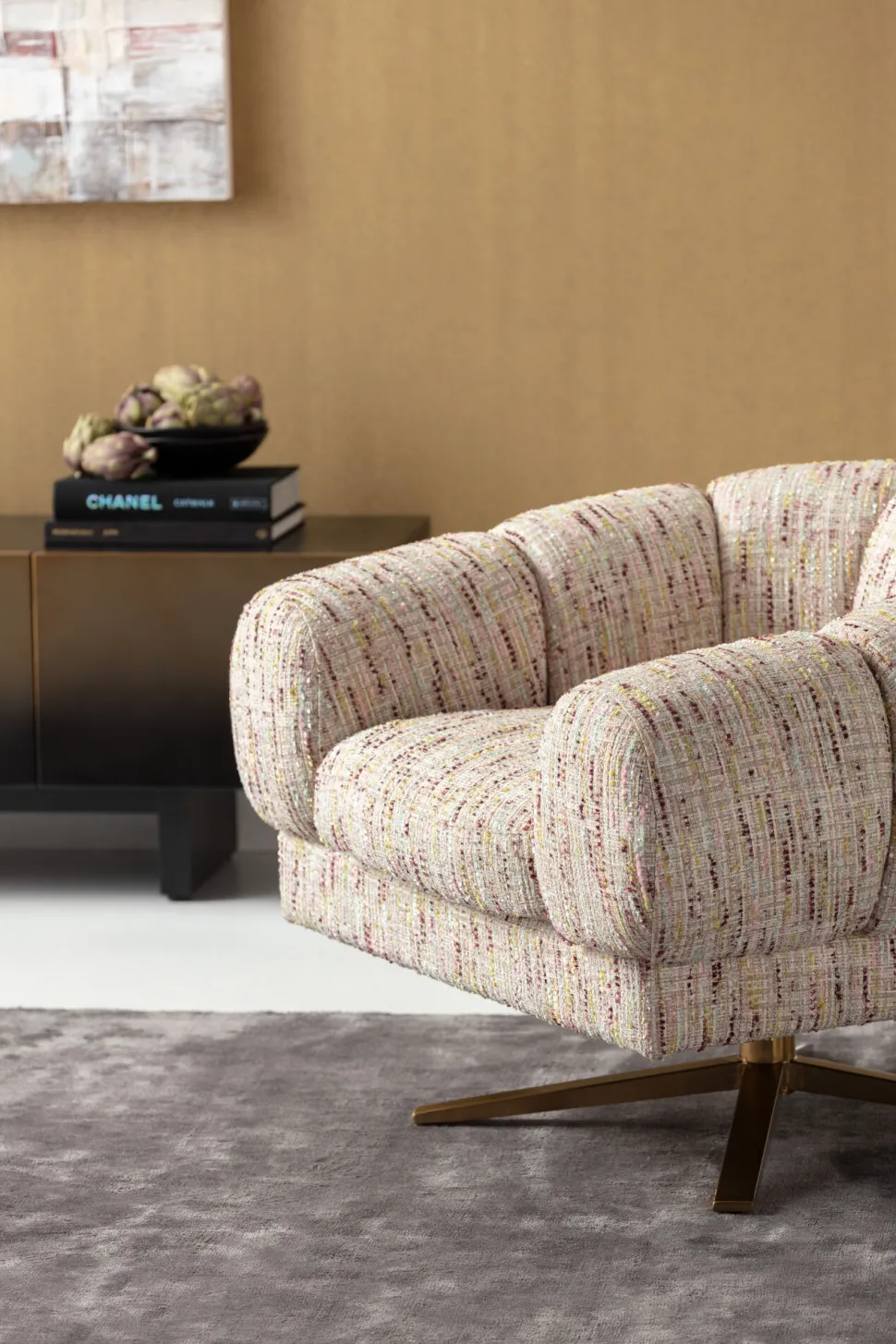 Drehsessel Janno Beige