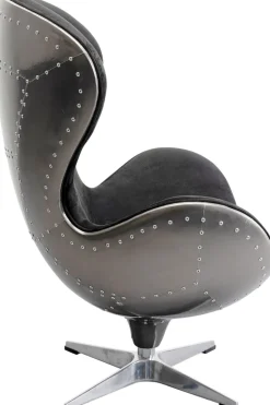 Drehsessel Lounge Black Graphit