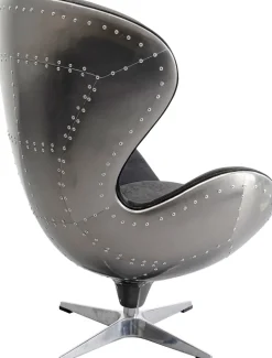 Drehsessel Lounge Black Graphit