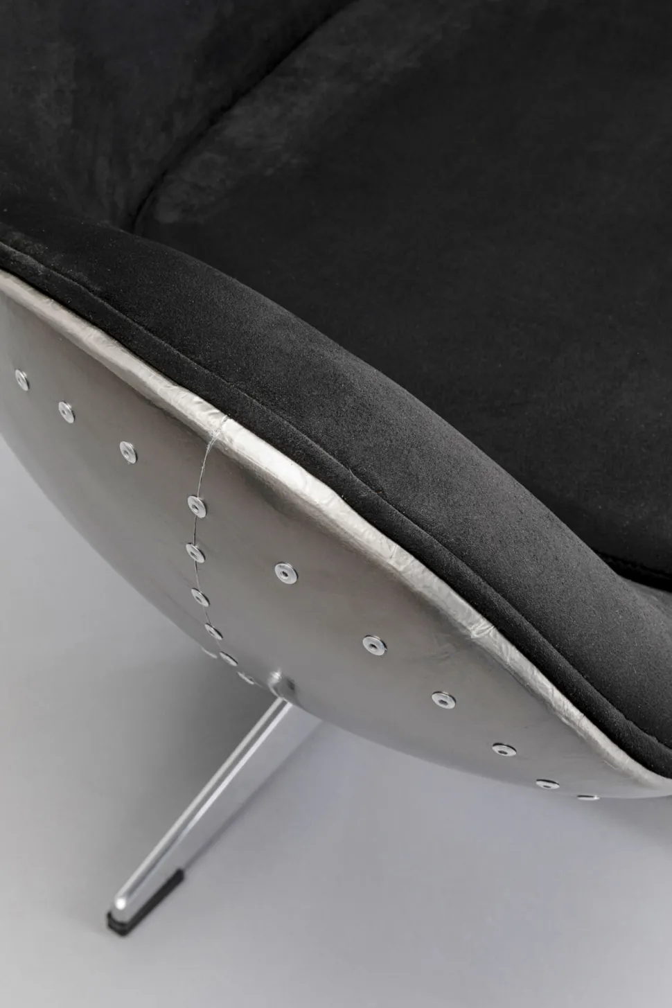Drehsessel Lounge Black Graphit