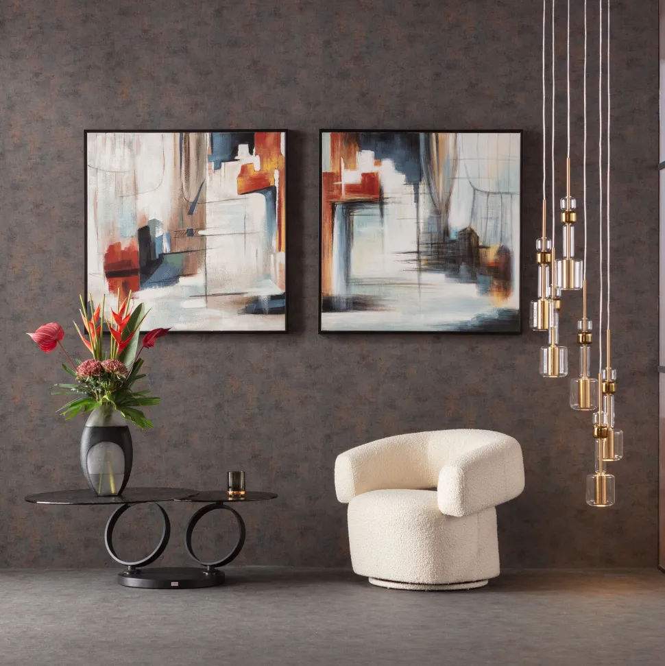 Drehsessel Maye Creme