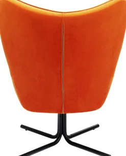 Drehsessel Oscar Velvet Orange