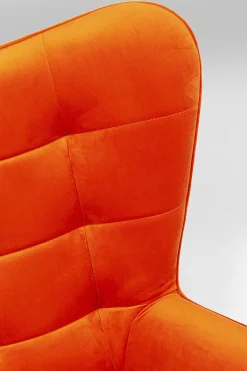 Drehsessel Oscar Velvet Orange