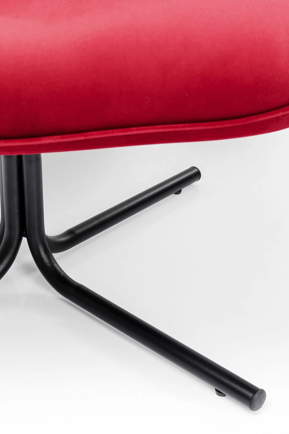 Drehsessel Oscar Velvet Rot