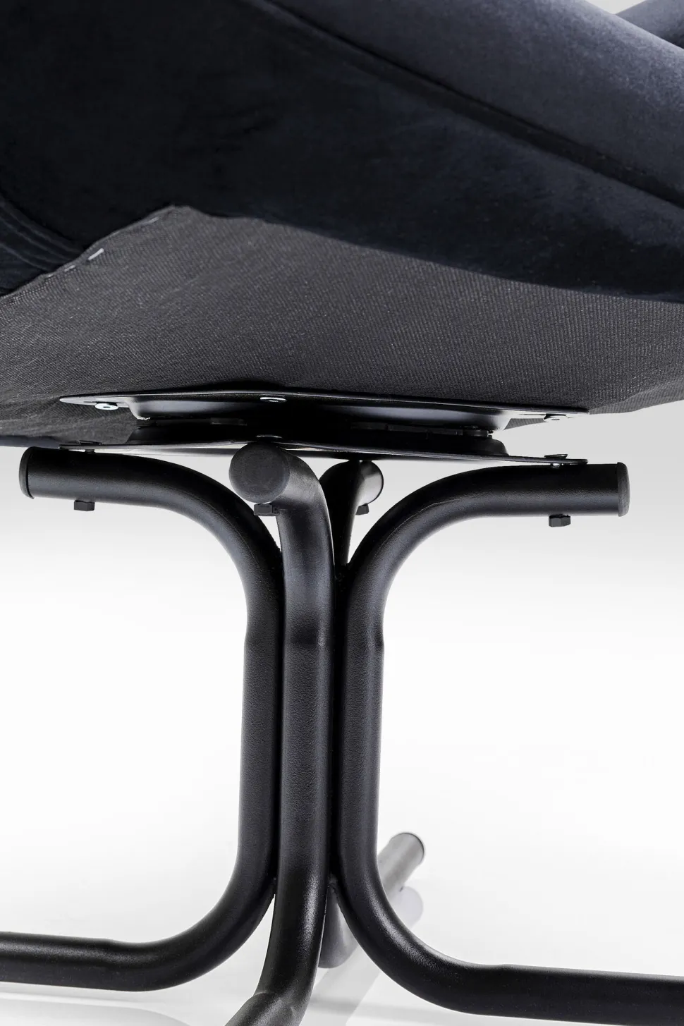 Drehsessel Oscar Velvet Schwarz