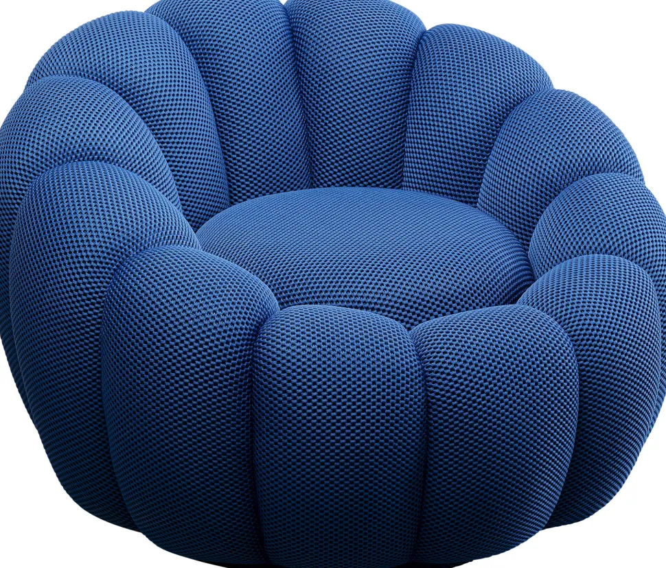 Drehsessel Peppo Bloom Blau