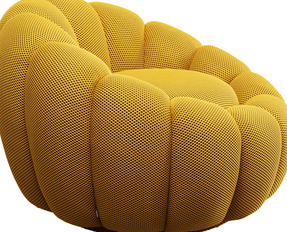 Drehsessel Peppo Bloom Gelb