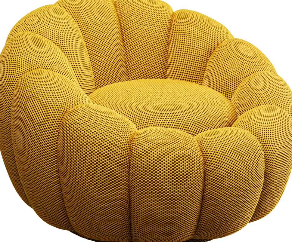 Drehsessel Peppo Bloom Gelb