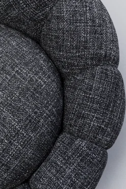 Drehsessel Peppo Bloom Melange Schwarz