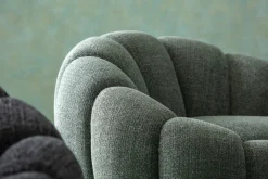 Drehsessel Peppo Bloom Melange Grün