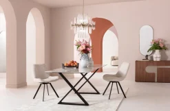 Drehstuhl Baron Creme