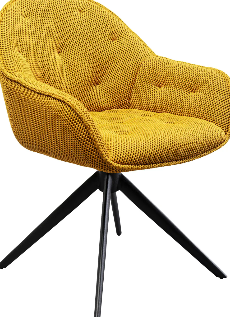 Drehstuhl Carlito Mesh Gelb